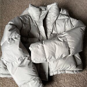 lululemon athletica Beige/Taupe Puffer Jacket